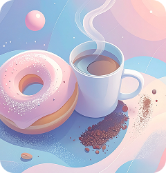 Combo donas + americano